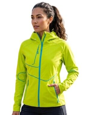 Stoic NWT Welder Lo Softshell Jacket Chartreuse/Ceramic Outdoor Size M